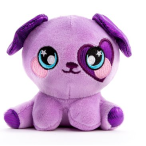 Squeezamals 3Deez Slow-Rise Foam Stuffed Animal (Purple Dog Brennan) $3.88 & More + Free Shipping w/ Walmart+ or FS on $35+