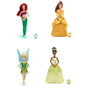 shopDisney: Buy 3, Get 4th Free: Disney Classic Dolls w/ Pendant (various) 4 for $36 ($9 Each) & More + Free Shipping