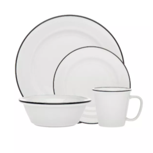 16-Pc Godinger Porcelain Dinnerware Sets (Service for 4) $25 & More + 6% Slickdeals Cashback (PC Req'd) + FS on $25+