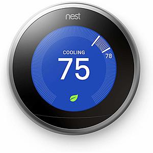 Google Nest Smart Learning Thermostat 3rd Gen (Various) $140 + Free Shipping