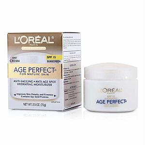 2.5-Oz L'Oreal Paris Skincare Age Perfect Anti-Aging Day Cream 2 for $11.89 w/ S&S and More + Free Shipping w/ Prime or on $25+