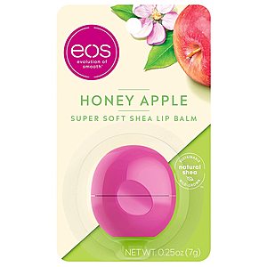 0.25-Oz eos Super Soft Shea Lip Balm (Honey Apple) $1.97 w/ S&S + Free Shipping w/ Prime or on $25+