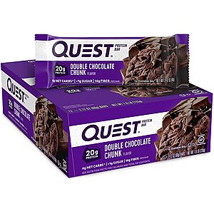 12-Count Quest Nutrition Protein Bars (Various) from $14 w/ Subscribe & Save