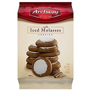 2-Oz Archway Iced Molasses Cookies $3 w/ S&S + Free Shipping w/ Prime or on $25+