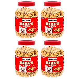 40-Oz Milk-Bone MaroSnacks Dog Treats w/ Real Bone Marrow & Calcium (Beef) 4 for $25.20 w/ S&S ($6.30 each) + Free Shipping