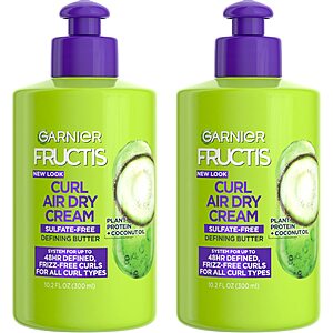 2-Count 10.2-Oz Garnier Fructis Curl Air Dry Cream $3.30 w/ S&S + Free Shipping w/ Prime or on $25+