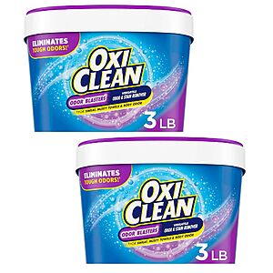 3-Lb OxiClean Odor Blasters Versatile Odor and Stain Remover Powder 2 for $9.85 ($4.92 each) w/ S&S + Free Shipping w/ Prime or on $35+