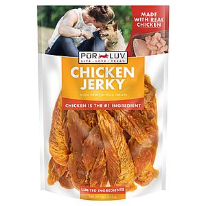 16-Oz Pur Luv Chicken Jerky Rawhide-Free Dog Treats $6.59 w/ S&S + Free Shipping w/ Prime or on $35+