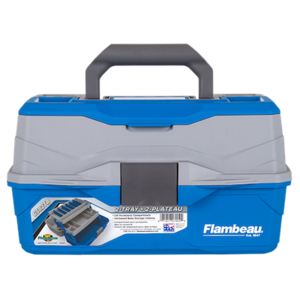 Flambeau Outdoors Tackle Boxes: 3-Tray (Green) $11.45, 2-Tray (Blue) $10.70 + Free Store Pickup & More