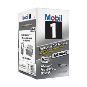 Mobil 1 FS European Car Formula Full Synthetic Motor Oil 0W-40, 12 Quart - Walmart.com $53 YMMV