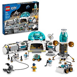 LEGO City Space - Lunar Research Base 60350 $62.39 and Lunar Space Station 60349 $33.59 (40% off) Target