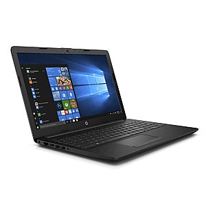 FREE SHIPPING - HP 15 Laptop 15.6 inch (non ips), AMD Ryzen 5 2500U, AMD Radeon Vega 8 Graphics, 1TB HDD, 8GB SDRAM, 15-db0069wm, Jet Black $297