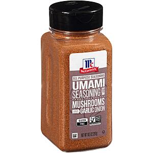 McCormick Umami Seasoning with Mushrooms and Garlic Onion, 10.5 oz $5.35 after 15% S&S and 20% coupon