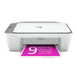 HP DeskJet 2723e All-in-One Wireless Color Inkjet Printer with 9 Months Instant Ink Included with HP+ $49