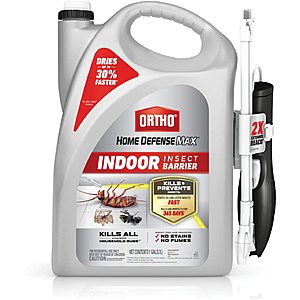 1-Gallon Ortho Home Defense Max Indoor Insect Barrier w/ Extended Reach Wand $7.65