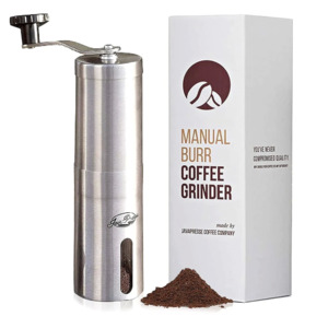 JavaPresse Manual Burr Coffee Grinder Free + Free Shipping