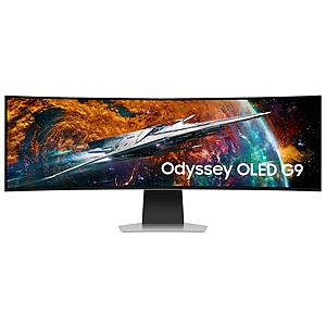 YMMV - 49" Odyssey 5120x1440 OLED 240Hz Curved Smart Monitor (G95SC) - Samsung EDU/EPP Members + Email Code $896.39