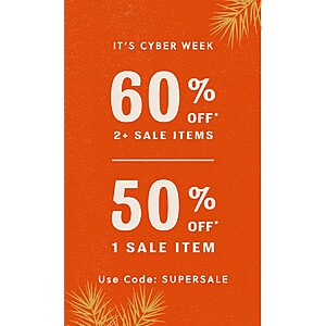 Fossil: Up to 60% Off 2+ sale items or up to 50% Off 1 sale item w/ code + Free Shipping