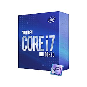 Newegg: Intel Core i7-10700K Comet Lake 8-Core 3.8GHz Desktop Processor + Software Bundle w/Coupon for $359.99