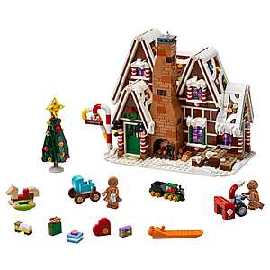 LEGO Creator: Gingerbread House $99.99 with promotional free LEGO City Set
