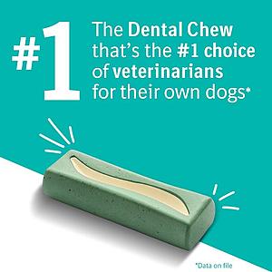 Oravet Dental Chews large dogs 30 ct. $32.25 with coupon code ORAVET25