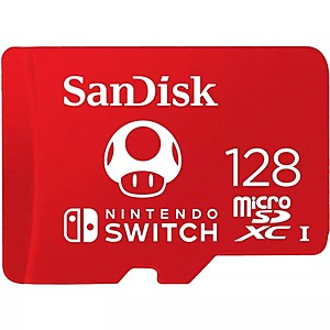 Nintendo Switch: Buy 2 Select Games, Get 128GB SanDisk microSDXC Card
