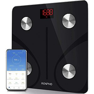 Renpho BMI Smart Digital Weight Scale w/ Smartphone Bluetooth App Sync $17 + Free Shipping
