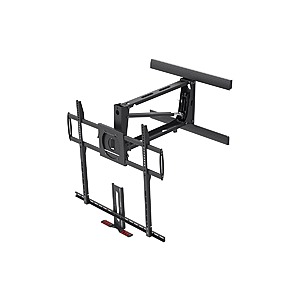 Monoprice Above Fireplace Mantel Pull-Down Full-Motion Articulating TV Wall Mount Bracket For LED TV's (for 55"- 100" TV's; Up to 143-lbs) $100 & More + SD Cashback + Free Shipping
