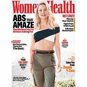 Magazines: Men's or Women's Health (10 issues) $4.50/year, US Weekly (52 issues) $14.95/year & More + Free Shipping