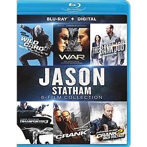 Jason Statham 6-Film Collection (Blu-ray + Digital) $8 + Free Shipping