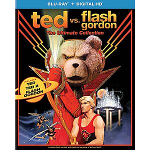 Ted vs. Flash Gordon: The Ultimate Collection (Blu-ray + Digital HD) $15 + Free Shipping