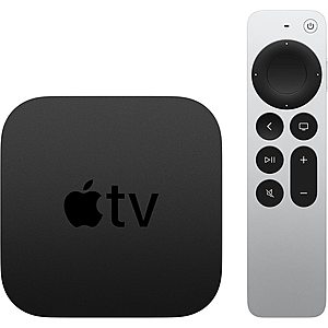Apple TV 4K Streaming Media Player (2021) 64GB $190, 32GB $169 + Free Shipping