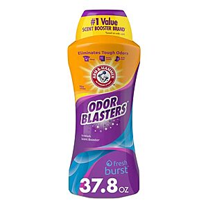 37.8-Oz Arm & Hammer Clean Scentsations In-Wash Scent Booster (Odor Blaster) 6 for $30.14 ($5.02 each) + Free Shipping