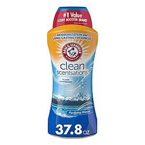 37.8-Oz Arm & Hammer Clean Scentsations In-Wash Scent Booster (Purifying Waters) 6 for $30.14 ($5.02 each) + Free Shipping