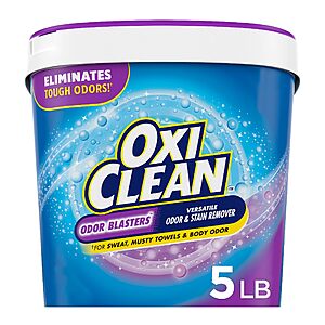 5-Lb. OxiClean Odor Blasters Odor & Stain Remover Laundry Powder $8.25 w/ Subscribe & Save