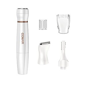5-Piece Conair All-In-One Cordless Electric Facial Trimmer Set $6.30 + Free Shipping w/ Prime or on $35+