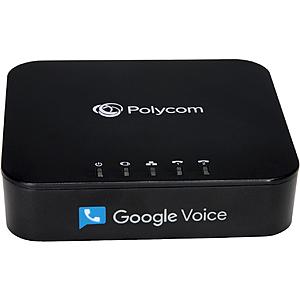 Obihai Polycom OBi202 2-Port VoIP Phone Adapter w/ Google Voice & Fax Support $60