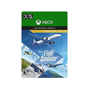 Microsoft Flight Simulator: Premium Deluxe Edition Xbox Series X|S / Windows 10 [Digital Code] via Newegg $84