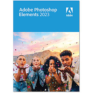 Adobe Photoshop Elements 2023 (Box with Download Code) @B&H $55