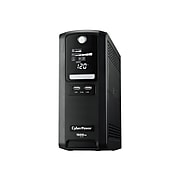 Cyberpower Intelligent LCD 1500 VA Battery Backup UPS, 10-Outlets LX1500GU @Staples $119
