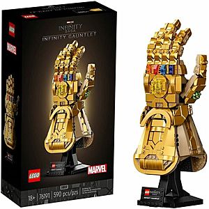 560-Piece LEGO Marvel Infinity Gauntlet Collectible Building Kit (76191) $47.49 + Free Shipping @ eBay
