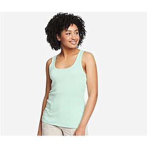 Eddie Bauer: 40% Off Clearance Apparel: Favorite Scoop-Neck Women's Tank Top $9.60 & More + Free S/H