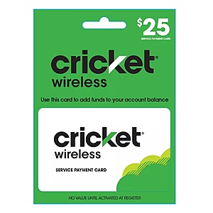 Prepaid Wireless Airtime Cards: Cricket, AT&T Prepaid & More: Buy One, Get One 10% Off