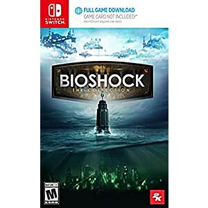 Bioshock Collection (Digital Download Code In Box) Nintendo Switch - $14.99 + Free S/H w/ Prime @ Amazon
