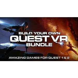 Build Your Own Quest VR Bundle (Oculus Quest Game Codes): 9 for $50, 5 for $30 3 for $20