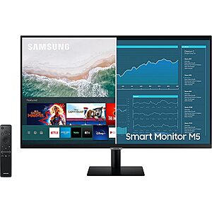 GameStop Rewards Pro Members: 32" Samsung M5 1080p Smart Monitor / Streaming TV $140 + Free Shipping