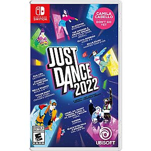 Just Dance 2022 (Nintendo Switch, PS5, PS4/PS5, or Xbox One/Series X) $15