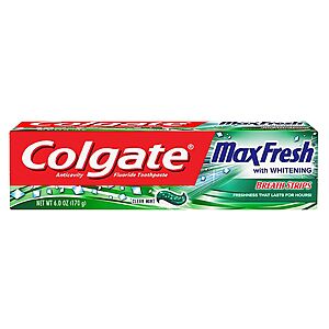 Walgreens Pickup: Select 3.3-6-oz Colgate Toothpaste + $4 Walgreens Cash 2 for $3.60 + Free Store Pickup on $10+ Orders
