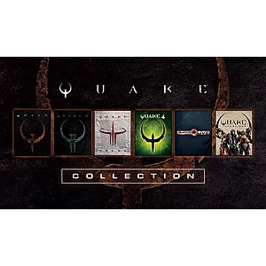 6-Game Quake Collection Bundle (PC Digital Download) $15.85