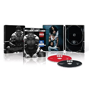 Select Best Buy Stores: Steelbook 4K Blu-ray Films: Creed III, Fast X & More $10 each + Free Store Pickup